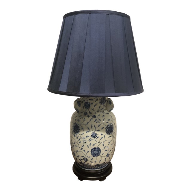 Ginger Jar Lamp Blue And White Chairish