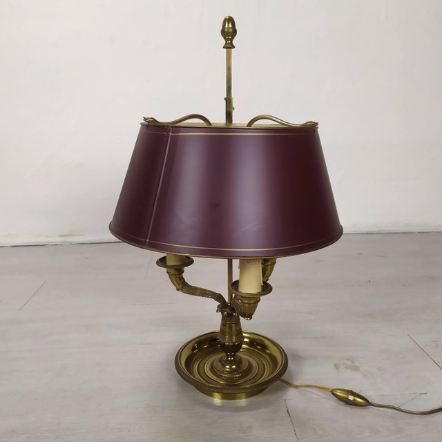 1970s Hot Water Bottle Lamp in Bronze, 1970s For Sale - Image 5 of 16