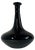 11 In. Tall Murano Art Glass Black Spiral Textural Swirl Vase For Sale - Image 13 of 13