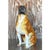 Vintage Boho Italian Glazed Ceramic Boxer For Sale - Image 9 of 13
