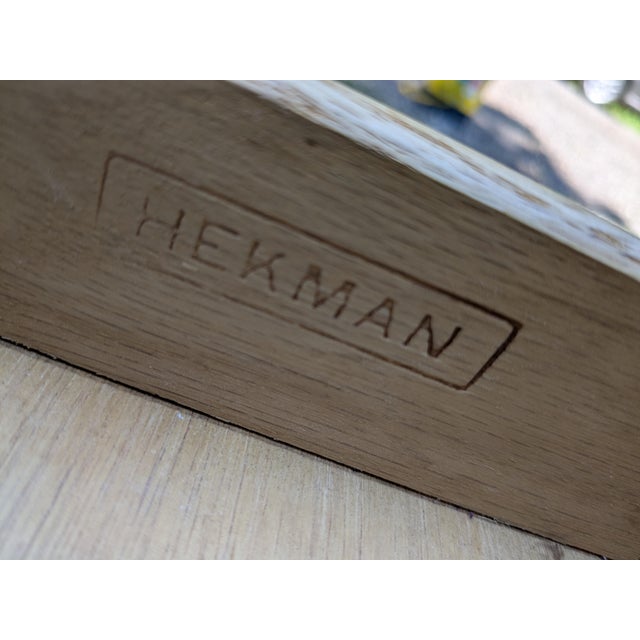 Hekman Furniture Burlwood Asian Ming Style Side End Accent Occasional Cocktail Table For Sale - Image 9 of 12