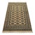 Bokhara Rug 4’3” X 6’2” Beige Wool Tribal Hand-Knotted Oriental Carpet For Sale