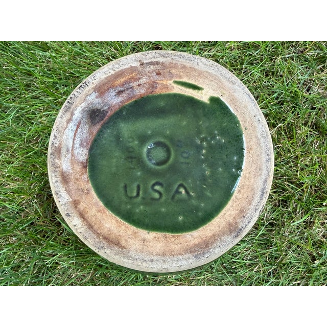 Majolica Vintage Majolica Jardiniere Art Deco "Sun & Moon" C1920s 10" Diameter X 9" Tall For Sale - Image 4 of 6