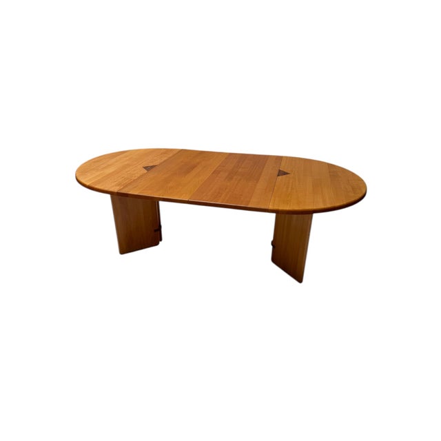 Dining Room Table by Søren Nissen and Ebbe Gehl for Ebenisterie Seltz, France, 1980s For Sale - Image 8 of 15