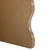 Early 21st Century Lilith Wavy Accent Table in Desert Brown For Sale - Image 5 of 8