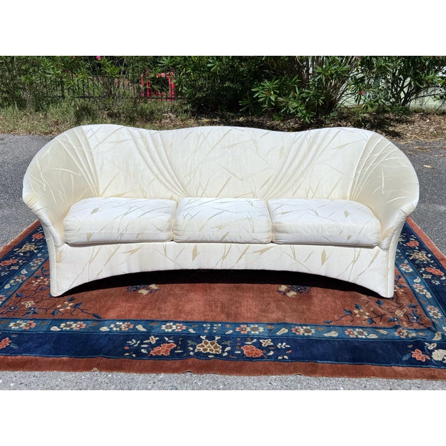 Postmodern Vintage Carson’s Sofa After Vladimir Kagan For Sale - Image 3 of 12
