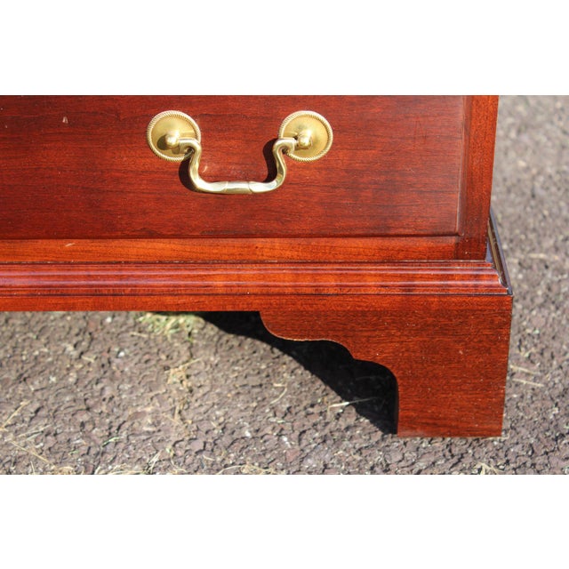 Stickley Mahogany Nightstands—A Pair For Sale - Image 14 of 18