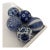 Blue White Chinoiserie Spheres, S/5 For Sale