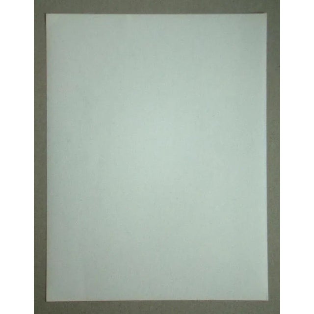 After Giuseppe Capogrossi, Surface Rouge et Noire, 1957, Stencil & Gouache For Sale - Image 10 of 11