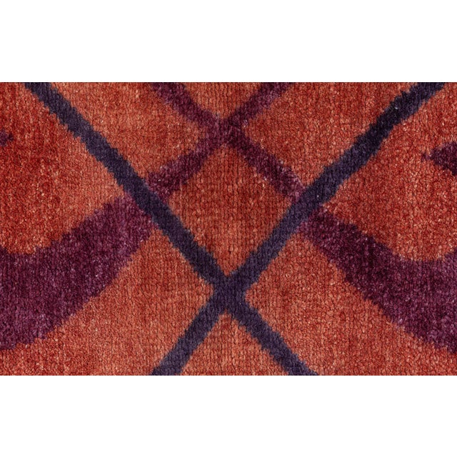 Textile Modern Art Deco Inspired Rug by Doris Leslie Blau For Sale - Image 7 of 8