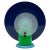 Round Desk Lamp by Michel De Lucchi for Bieffeplast, Italy, 1983 For Sale - Image 9 of 9