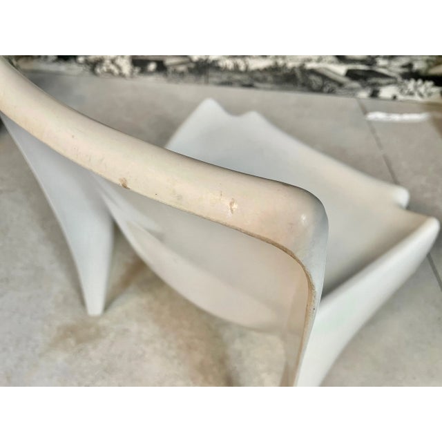 White German Stackable Fiberglass BA 1171 Side Chair by Helmut Bätzner for Bofinger, 1960s For Sale - Image 8 of 14