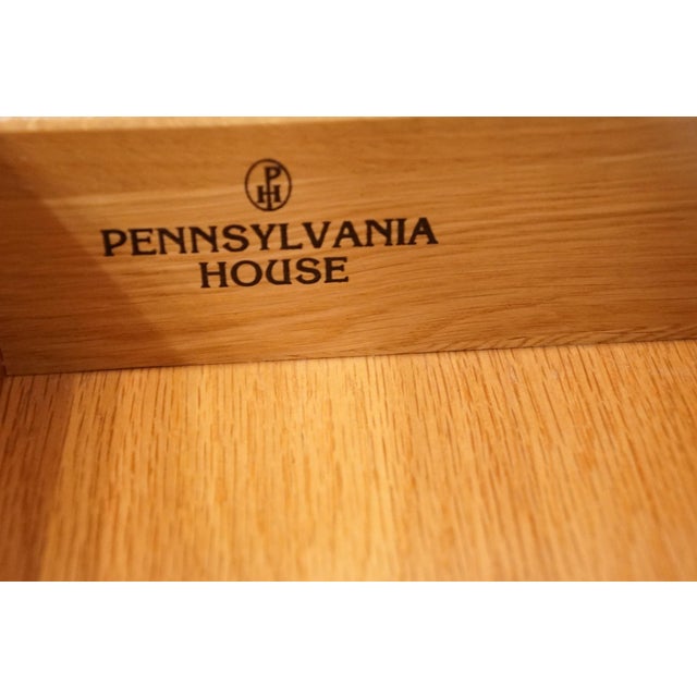 Pennsylvania House Banded Mahogany Traditional Chippendale Style 54" Accent Console / Sofa Table 13-1509 For Sale - Image 10 of 12