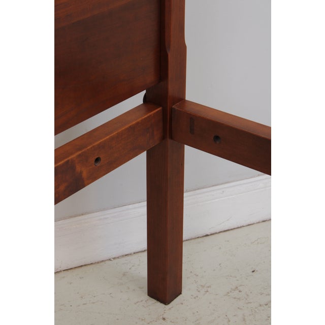 Eldred Wheeler Full Size Cherry Rope Style Poster Canopy Bed For Sale - Image 12 of 14