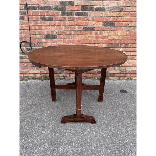 19th Century French Wine Table For Sale - Image 9 of 10
