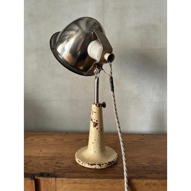 Industrial Table Lamp in the style of Fritz Pendorff, 1950s For Sale - Image 3 of 10