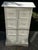 Small Antique Workshop Cabinet with 8 Drawers in Painted Wood, 1950s For Sale - Image 18 of 18