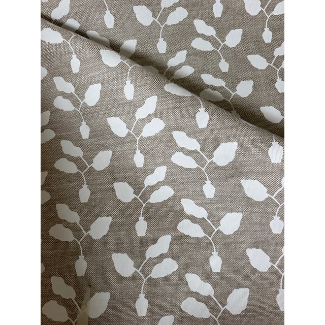 Traditional Wayne Pate + Studio Four Nyc Saint Germain Linen Fabric Color Plaster 1 5/8 Yards For Sale - Image 3 of 5