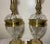 1960s Vintage Urn Style Brass Cut Crystal Electric Table Parlor Lamps - a Pair For Sale - Image 5 of 15