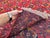 Red Afghan Andkhoy Hand-Knotted Wool Rug - 6'7" X 9'1" For Sale - Image 12 of 12