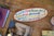 Coffee Table Decorative platter With the flowers and the moon who could not be happy by Tatiana Alida. A quote close to...