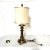 Stiffel Antique Brass Candlestick Lamp For Sale - Image 10 of 10