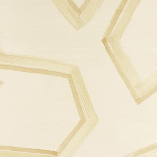 Schumacher Enzo Sisal Wallpaper In Straw For Sale