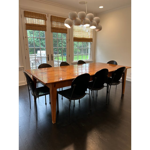 Ebony Set of 8 Attributed to Dakota Jackson Memphis Style Vik-Ter Side Chairs For Sale - Image 8 of 8