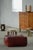 Mid-Century Modern Moroccan Patchwork Leather Ottoman, 1970s For Sale - Image 14 of 18