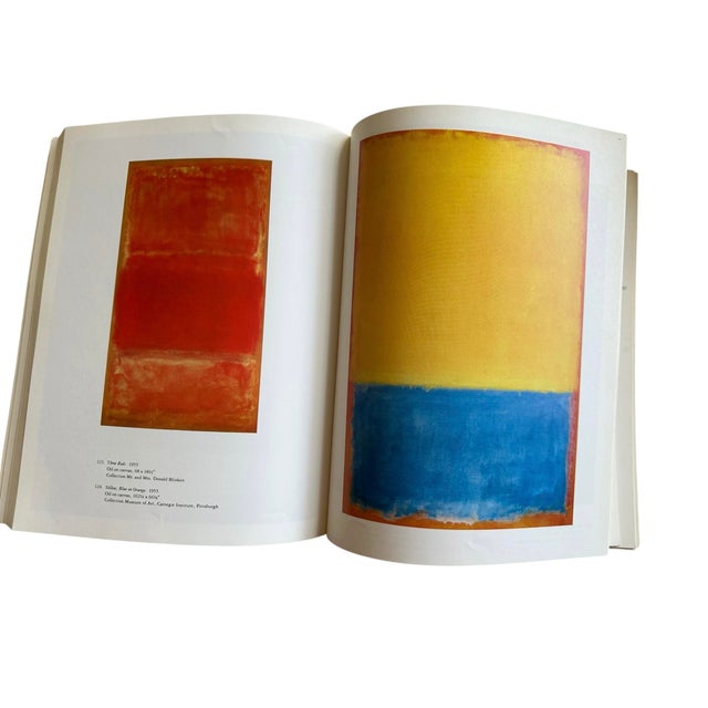 Abstract Mark Rothko: A Retrospective Exhibition Catalog, 1978, Hardcover Art Book Coffee Table Art Book For Sale - Image 3 of 9
