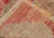 Vibrant Hand Knotted Turkish Vintage Runner in Faded Red, Coral, Orange, Pink and Green For Sale - Image 12 of 13