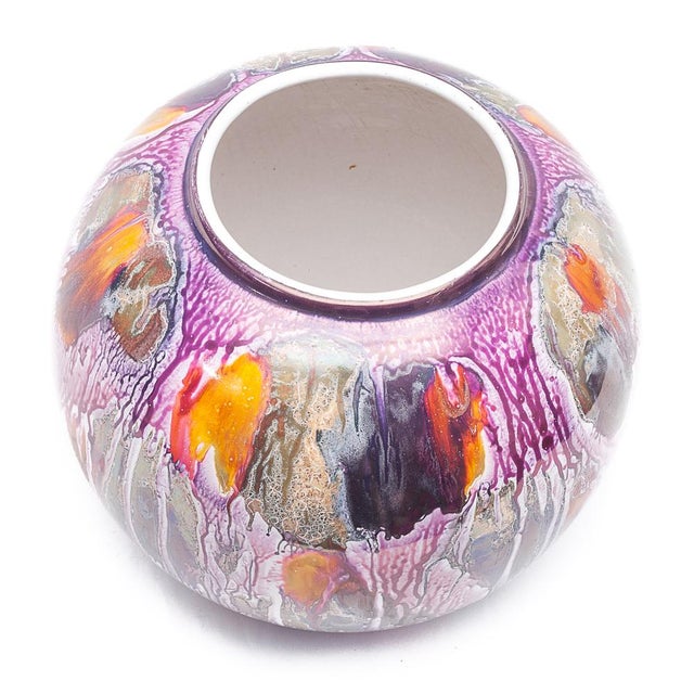 This vase was produced in the 1960s by Scheurich in West Germany. Rare model. Stamped "W.Germany 508-20". This piece has...