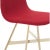 Tria Gold Upholstered Chair by Colé Italia For Sale - Image 6 of 7
