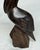 Vintage Carved Dark Wood Pelican Figurine For Sale - Image 4 of 12