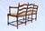 Vintage French Provincial Style Ladder Back Bench Rush Seat For Sale - Image 13 of 16