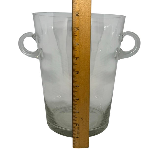 Contemporary Romanian Champagne Bucket Set With Four Flutes - 10” Set For Sale In Washington DC - Image 6 of 12