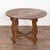 Early 19th Century Oak Round Drop Leaf Gate Leg Table Console For Sale - Image 4 of 14