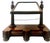 On offer is a highly distinctive Antique Empire/Regency style mahogany dressing table vanity mirror. Such a piece was...