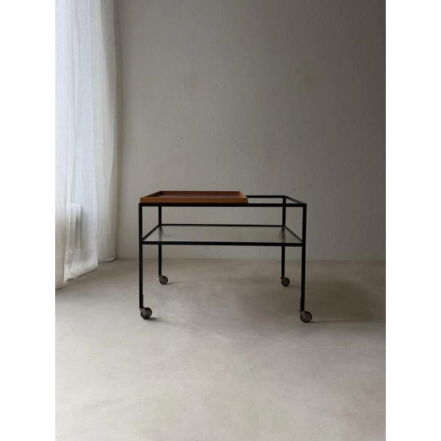 Serving Trolley by Herbert Hirche, 1950s For Sale - Image 5 of 13