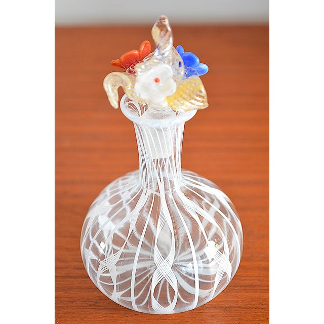 Venetian Murano Perfume Bottle, 1950s For Sale - Image 4 of 9