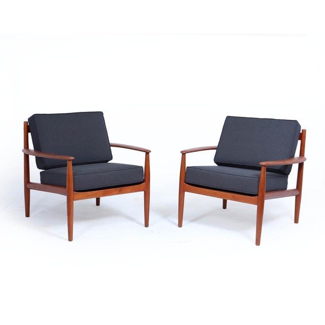 Teak Lounge Chairs by Grete Jalk for France & Søn, 1960s, Set of 2 For Sale - Image 17 of 17