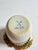 Lovely Vintage Egg w/Painted Enamel Birds In Porcelain Dish & Brass Cherub Stand For Sale - Image 16 of 17
