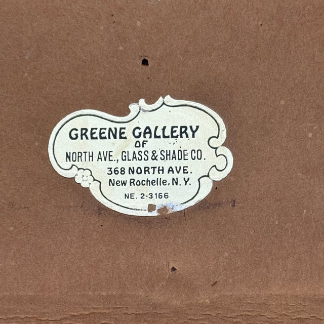 Green Magnificent Vintage MCM Abstract Figurative Mosaic Framed Wall Art For Sale - Image 8 of 9