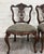 Antique Late 1800s French Rococo Revival Carved Walnut Side Chairs - Pair For Sale - Image 4 of 15