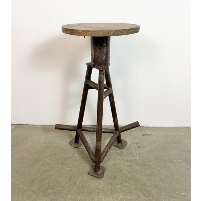 Industrial Workshop Stool, 1960s For Sale - Image 12 of 18