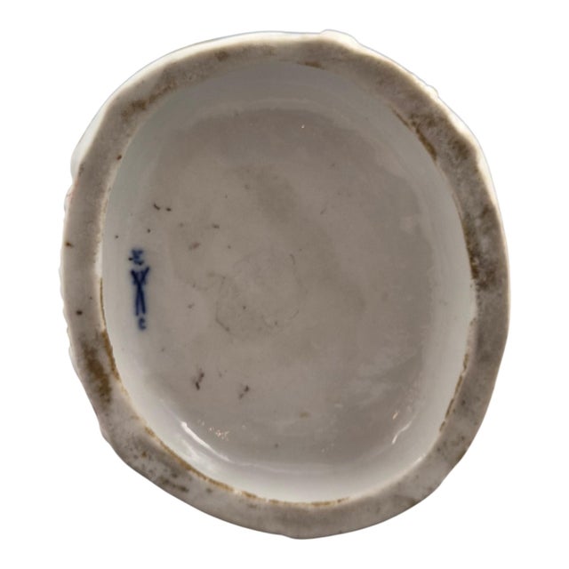 French Porcelain Lace Group of Musical Couple from Bourdois & Bloch For Sale - Image 9 of 11