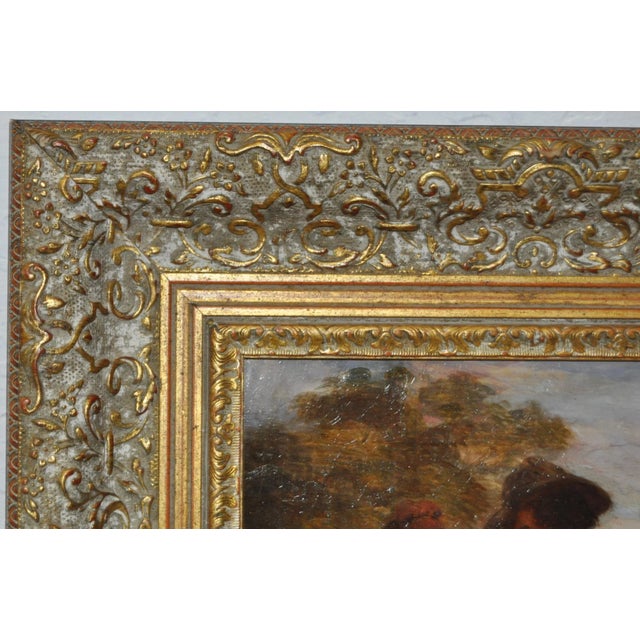 19th Century Romance Oil Painting For Sale In San Francisco - Image 6 of 8