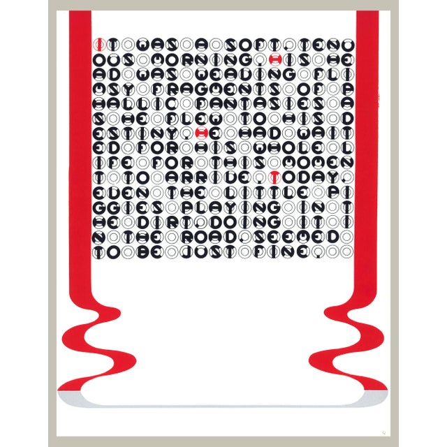 1969 Serigraph by Gerald Laing "D M T 42" Print 12 For Sale