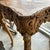 Wood Antique Carved Wood Openwork Side Table For Sale - Image 7 of 12