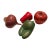 Carved and Painted Tromp l'Oeil Vegetables- A Set of 4 For Sale